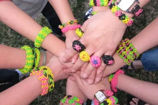 Rainbow Loom, making your kids feel bad one colorful loop at a time.